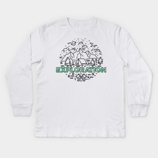 Exploration Outdoors Kids Long Sleeve T-Shirt